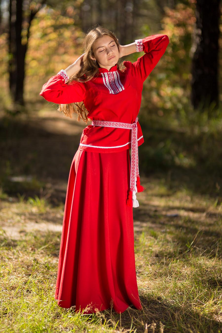 Underwear Women in Slavic costumes in Soledad