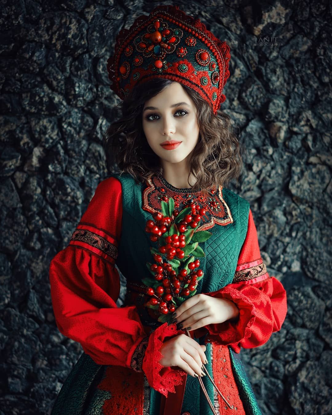 Nude girl Women in Slavic costumes in Soledad